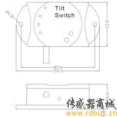 TWS211倾角开关 TTL电平输出
